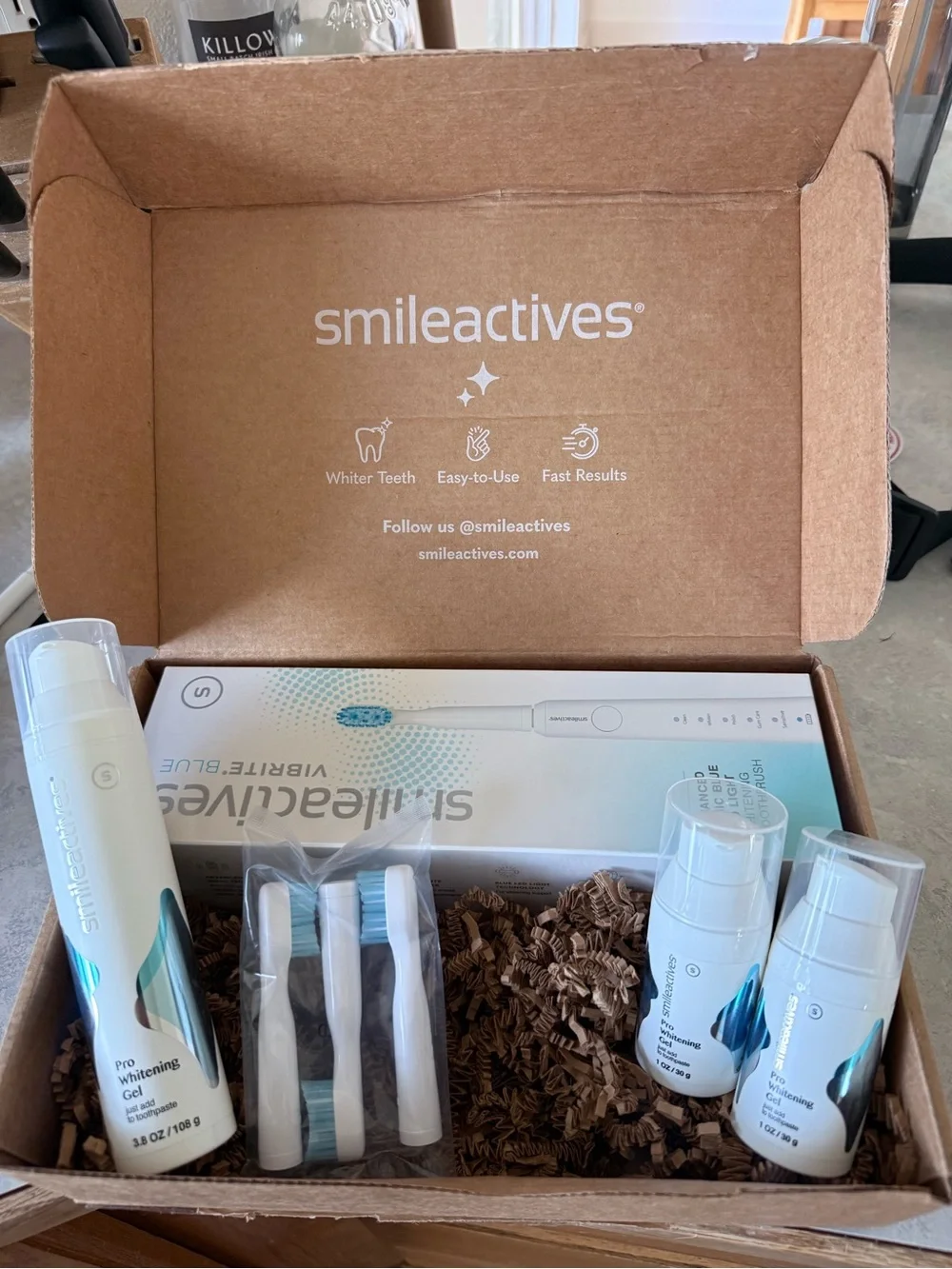 Smileactives Vibrite Blue Whitening Kit